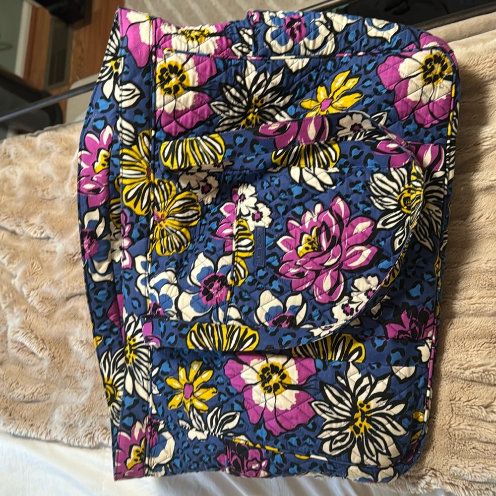 Vera Bradley African violet large tote bag
